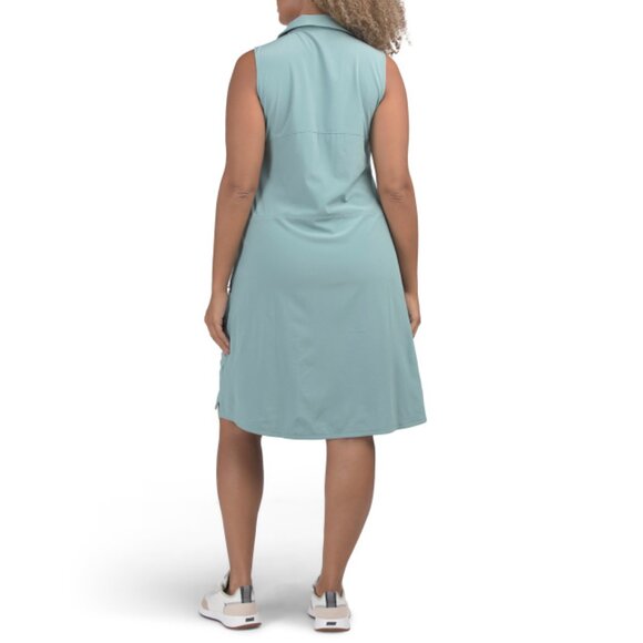 PUMA GOLF Adriatic Cruise Midi Dress With Matching Shorts - Picture 2 of 2